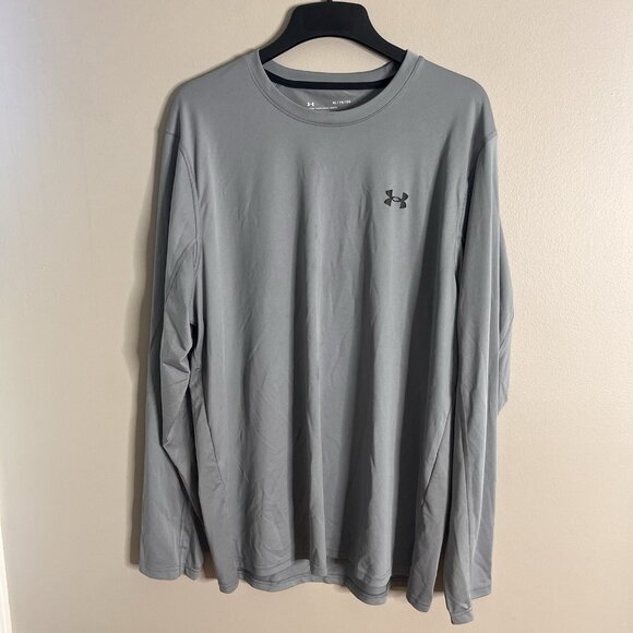 Under Armour Other - Under Armor Men's Size XL Loose Mesh Back Grey Long Sleeve T-Shirt